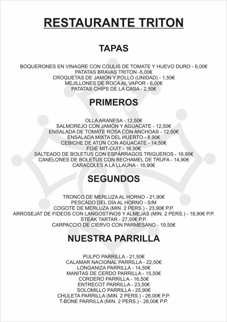 CARTA, Restaurant ETH TRITON